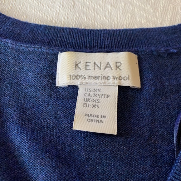 Royal Blue Sweater and Vest, Size XS/S - Picture 12 of 14